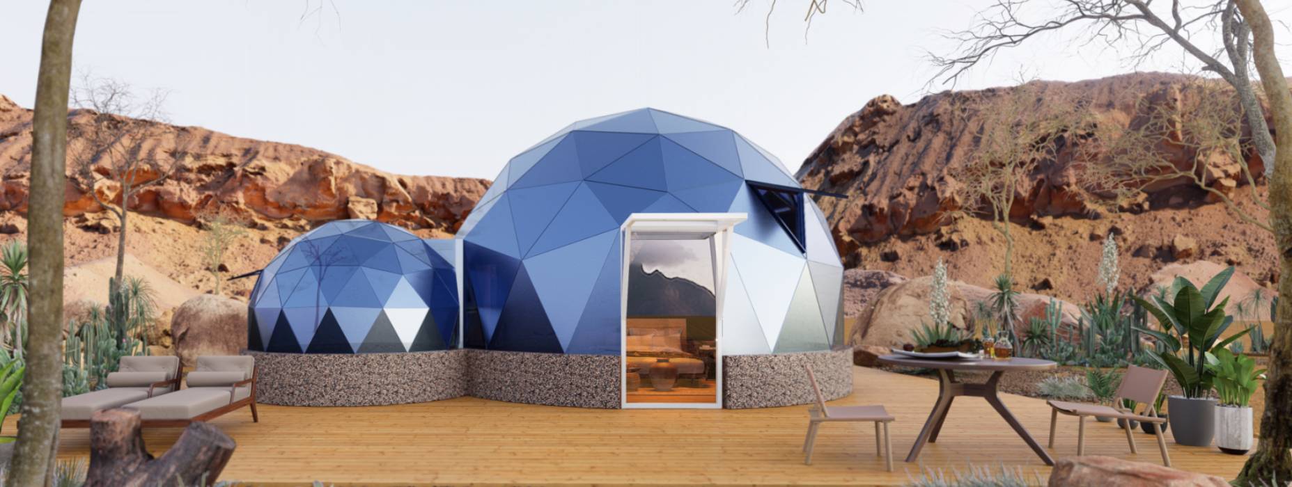 西畴县球形智能光伏玻璃星空房